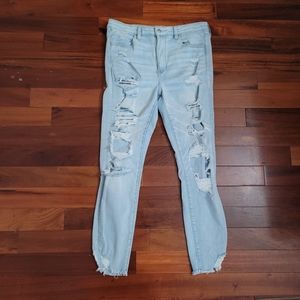 AE super hi rise jegging size 14 - Like NEW